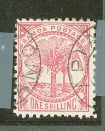 Samoa (Western Samoa) #18f Used Single (Flora)