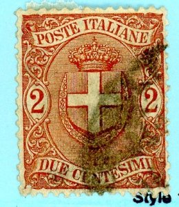 Italy, Scott #74, Used