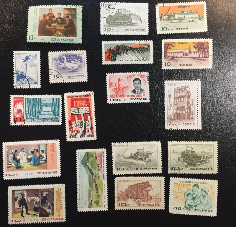 HUGE North Korea LOT (circa 1960s and 1970s)