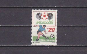 Uruguay, Scott cat. 1213. World Cup Soccer issue. ^