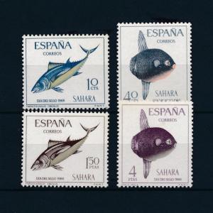 [58966] Spanish Sahara 1966 Marine life Fish MNH