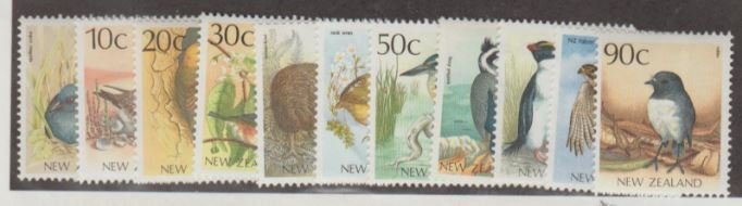 New Zealand Scott #919-929 Stamps - Mint NH Set