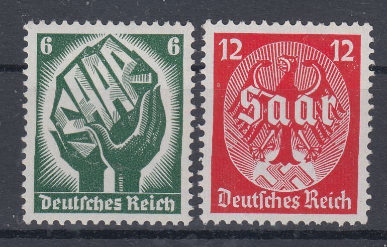 Germany 1934 Sc#444-445 Mi#544-545 mnh (DR1804)