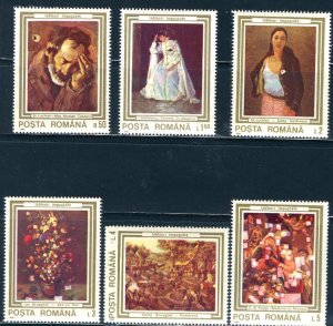 Romania; 1990: Sc. # 3620-3625: MNH Cpl. Set