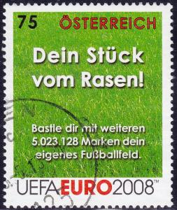 Austria - 2008 - Scott #2157 - used - Sport Soccer Football