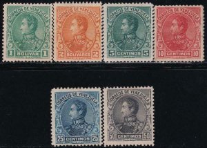 Venezuela 1899-1901 SC 142-149 LH RARE Set 