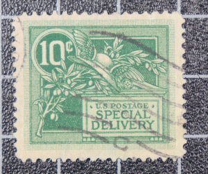 Scott E7 10 Cents Special Delivery Used Nice Stamp SCV $50.00