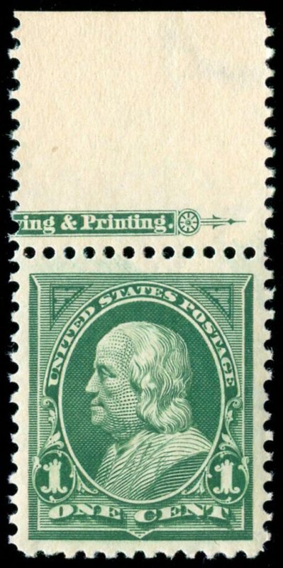 momen: US Stamps #279 Mint OG NH XF-SUP PF Cert