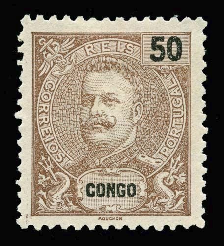 PORTUGUESE CONGO Scott #22 1903 King Carlos unused, no gum, HR