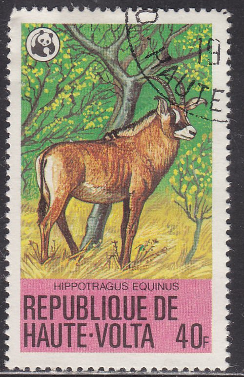 Burkina Faso 507 Roan Antelope 1979