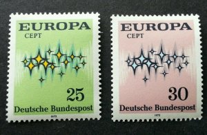 *FREE SHIP Germany Europa CEPT 1972 Star (stamp) MNH