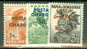 IW: Papua New Guinea J1-5 mint CV $74.75; scan shows only a few