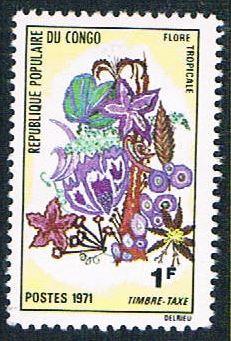 Congo PR J46 MLH Flowers (BP3819)