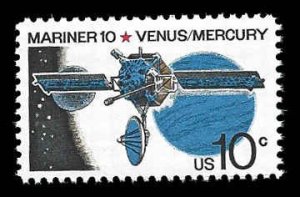 PCBstamps   US #1557 10c Space Mariner 10, MNH, (31)