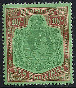 Bermuda 126b MNH - George VI