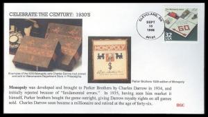 #3185o Monopoly Game BGC FDC