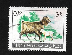 Lebanon 1968 - U - Scott #453