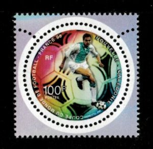 New Caledonia 1998 - France World Cup Championship - Single Stamp - Sc 787 - MNH