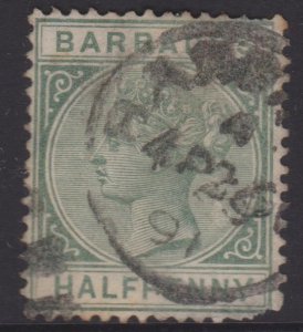 Barbados Sc#60 Used