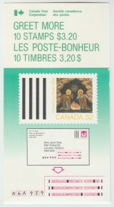 Canada 1225a Christmas 1988 - Booklet