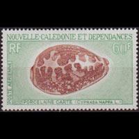 NEW CALEDONIA 1970 - Scott# C76 Seashell 100f LH