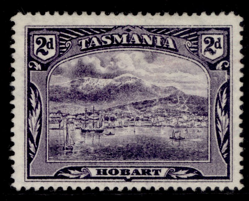 AUSTRALIA - Tasmania QV SG231, 2d deep violet, M MINT. Cat £24.