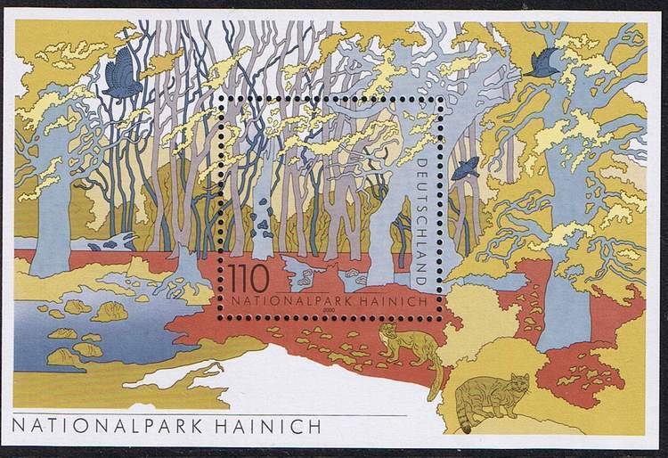 Germany 2000, Scott#2079 MNH, Hainich, National Park, souvenir sheet