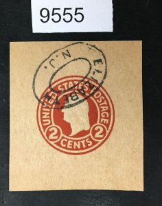 US STAMPS # W434 CUT SQUARE USED $ LOT #9555