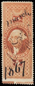 U.S. REV. FIRST ISSUE R91c  Used (ID # 117852)