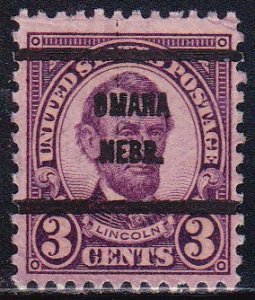 Precancel - Omaha, NE PSS 635-61 - Bureau Issue