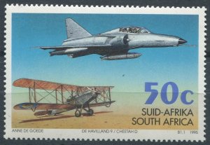 South Africa Sc#906 MNH, 50c multi, Flight Anniversaries (1995)