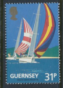 Guernsey  SG 527  SC# 462 MNH  Yacht Club  1991  see scan     