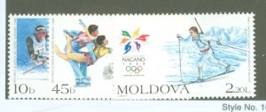 Moldova #263-265 Mint (NH) Single (Complete Set)