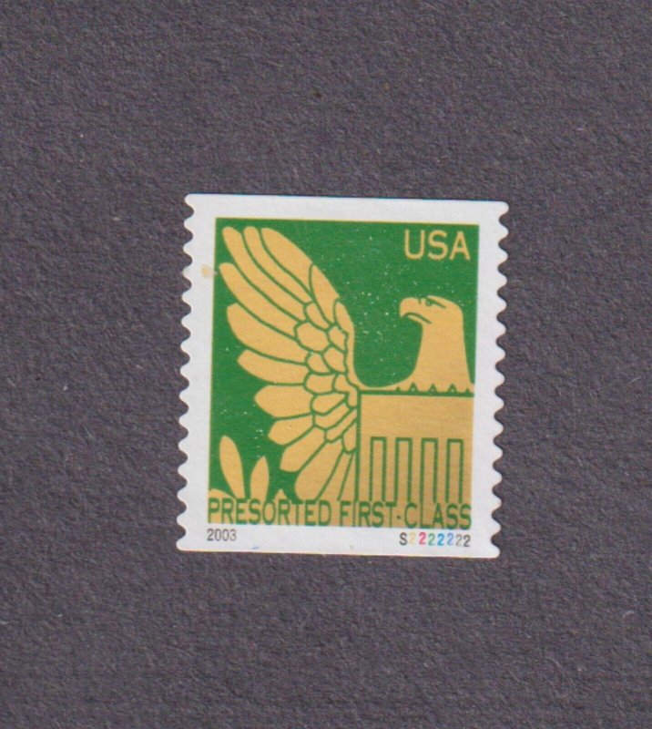 Used PNC1 25c American Eagle SA S2222222 US 3801b MNH F-VF