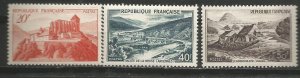 France # 630-632
