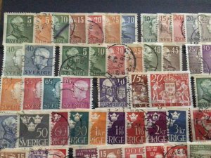 Sweden mounted mint or used stamps  A12402