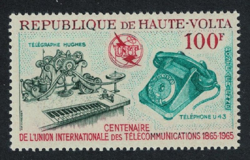 Upper Volta ITU Centenary 1965 MNH SG#161