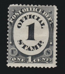 US O47 1c Post Office Department Official Mint Fine OG H SCV $25