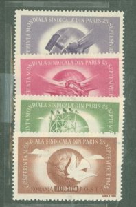 Romania #B314-B317 Mint (NH) Single (Complete Set) (Fauna) (Bird)