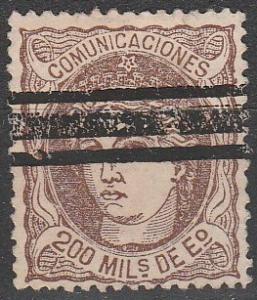 Spain #168  F-VF Used   (A6026)