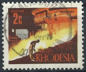 Rhodesia 1970 - 2c decimal set - SG440 used