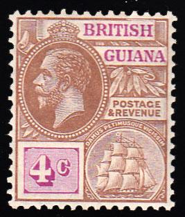 British Guiana Scott 180 Unused hinged.