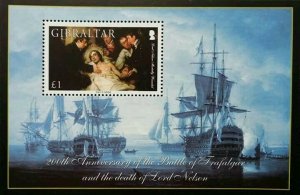 *FREE SHIP Gibraltar The Death Of 1995 Sailboat Vehicle History (ms) MNH