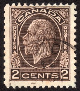 1932, Canada 2c, George V, Used, Nice Jumbo, Sc 196