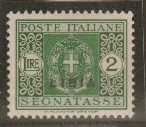 Italy Libia - Tax  n.21 cv 480$ Super Centered  MNH**