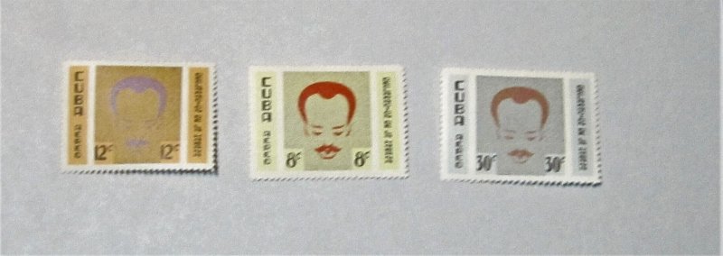 Cuba - C219-21, MNH Set. Jose Marti. SCV - $7.00