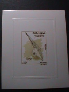 ​SENEGAL-1997 SC#1291 MUSICAL INSTRUMENT -DELUXE PROOF SHEET MNH VERY FINE