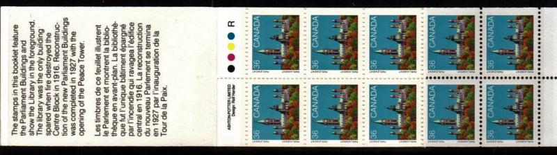 Canada - #926Bc Parliament Booklet/10 - MNH