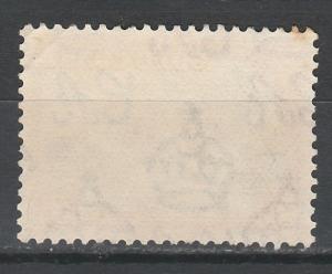 GOLD COAST 1938 KGVI CASTLE 5/- PERF 11.5 X 12 USED