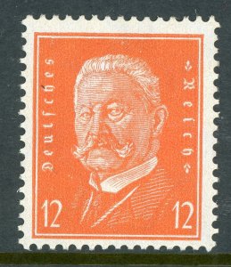 Germany 1931 Reich 12pf Hindenburg Scott #373 MNH H754